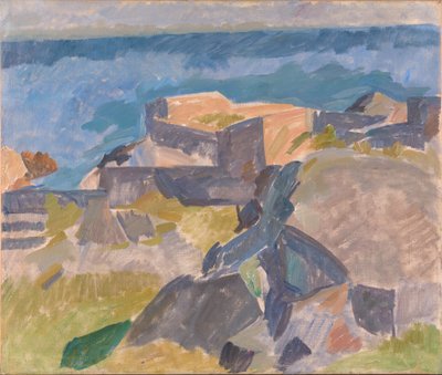 Christiansøの風景 作： Edvard Weie