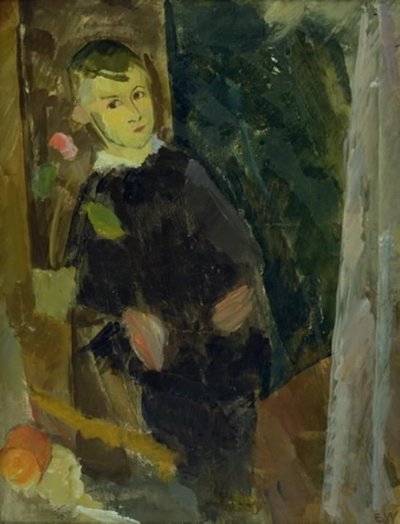 少年の肖像 作： Edvard Weie