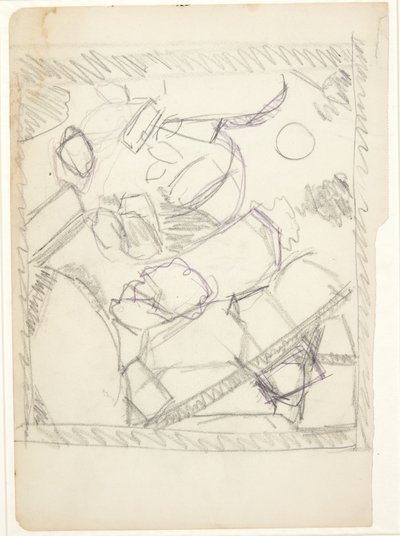 風景の下書き 作： Edvard Weie