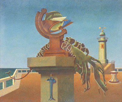 アンチサイクロン 作： Edward Alexander Wadsworth