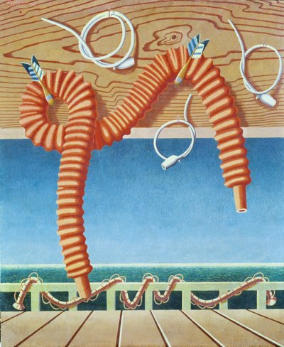 怠惰の視点 作： Edward Alexander Wadsworth