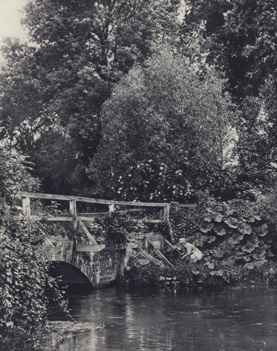 不器用なキャスト（モノクロ写真） 作： Edward Alfred Barton