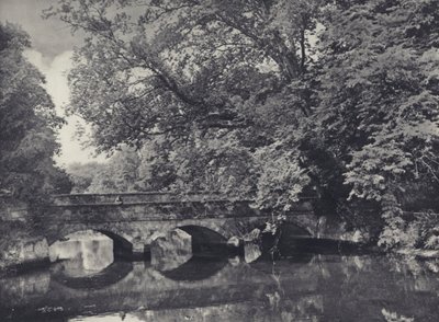 ウィルトン橋（モノクロ写真） 作： Edward Alfred Barton