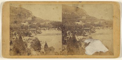 ストーニー・ポイントからのタウルス山。 作： Edward Anthony