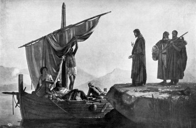 キリストが使徒ジェームズとヨハネを召した、1926年。 作： Edward Armitage