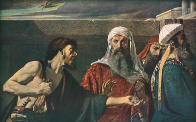 ユダの反省、1866年、1930年。 作： Edward Armitage