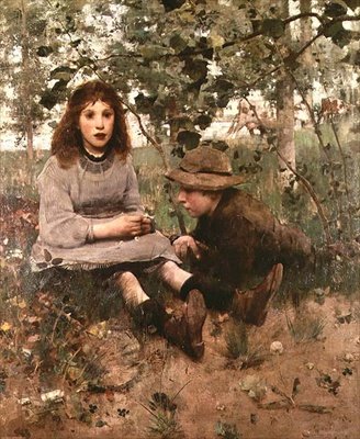 ザ・デイドリーム 作： Edward Arthur Walton