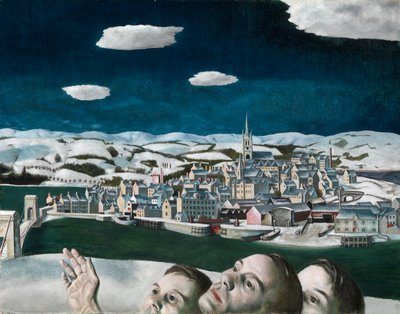 正体不明の航空機（モントローズ上空） 作： Edward Baird