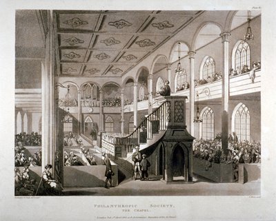 Philanthropic Society Institution Chapel、London Road、Southwark、London、1809 作： Edward Blackburn