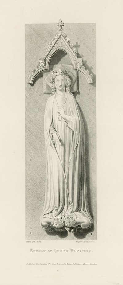エレノア女王の像 作： Edward Blore