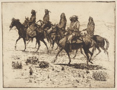 ナバホ族 作： Edward Borein