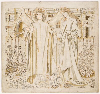 チョーサーの「良い女性の伝説」-アモールとアルケースティス 作： Edward Burne-Jones