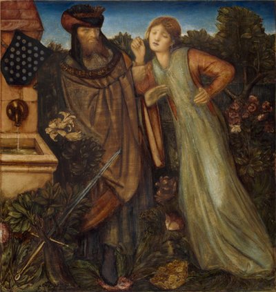 キングマークとラベルイゼル 作： Edward Burne-Jones
