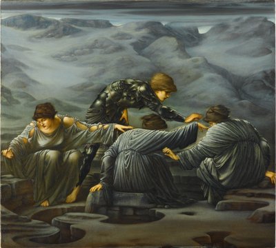 ペルセウスとグライアイ 作： Edward Burne-Jones