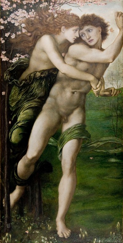 フィリスとデモフーン 作： Edward Burne Jones