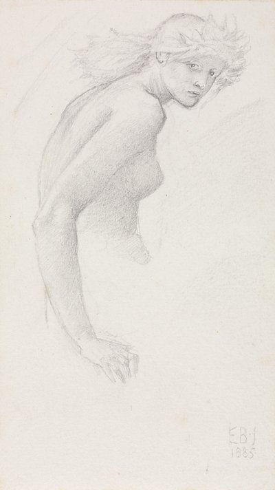 女性像の研究 作： Edward Burne-Jones