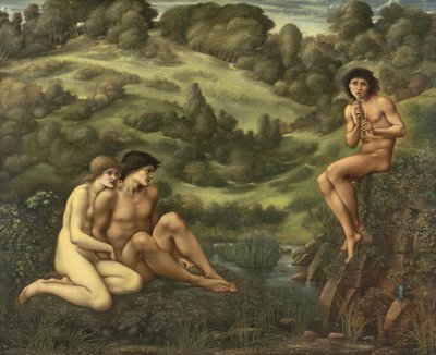 パンの庭 作： Edward Burne-Jones