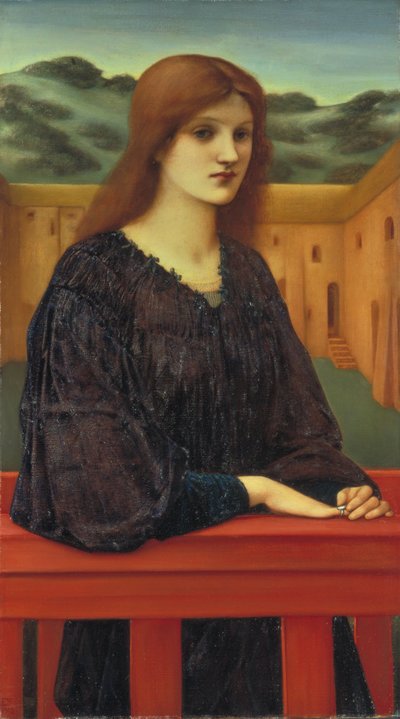 夕方の休息 作： Edward Burne-Jones
