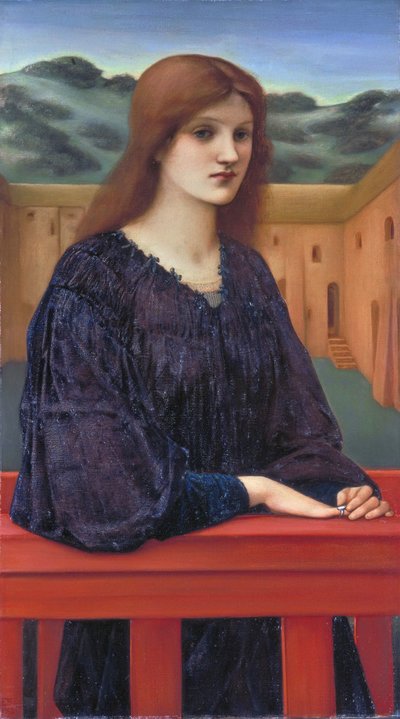 夕方の休息 作： Edward Burne-Jones