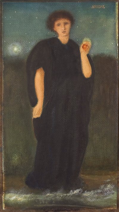 アリアドネ 作： Edward Burne Jones