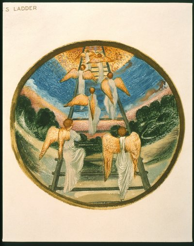 Jacob&39;s Ladder、Angels Returning tp Heaven、 &39;111 from the Flower Book&39; 作： Edward Burne Jones