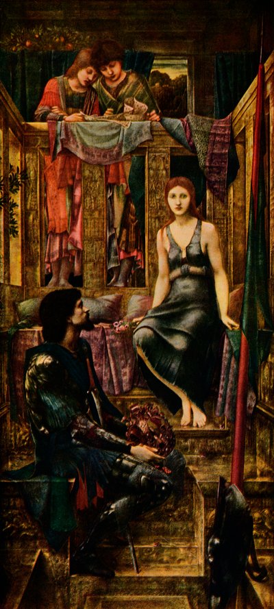 コフェトゥア王と乞食のメイド、1884年、1911年 作： Edward Burne Jones