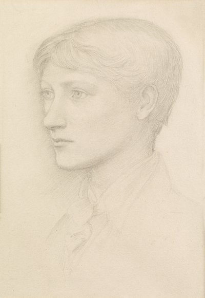 フィリップ・バーン＝ジョーンズ 1875年頃（鉛筆 作： Edward Burne Jones