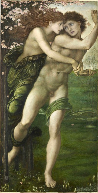 フィリスとデモフォーン、1870年。 作： Edward Burne Jones