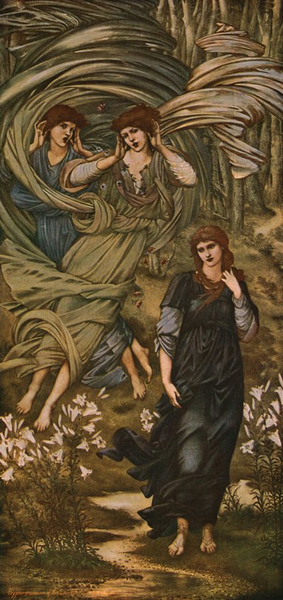 レバノンの花嫁、1891年、1930年。 作： Edward Burne Jones