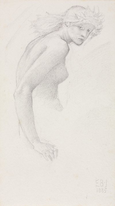 女性像の研究 作： Edward Burne Jones