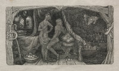 商工会議所の牧歌、1829年。 作： Edward Calvert