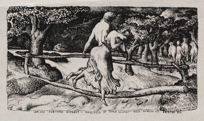 1829年の洪水。 作： Edward Calvert