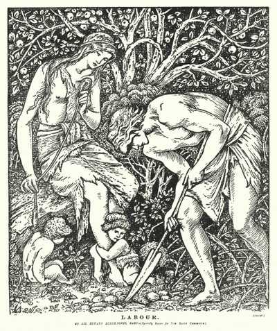  作： Edward Coley (after) Burne-Jones