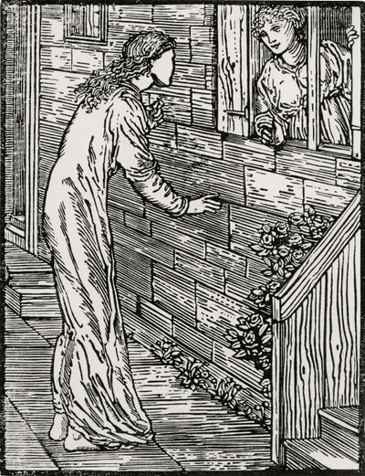 2番目に来る 作： Edward Coley (after) Burne Jones