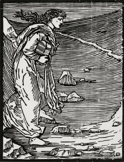 地獄への脱出 作： Edward Coley (after) Burne Jones