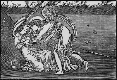 彼女を蘇らせるキューピッド 作： Edward Coley (after) Burne Jones