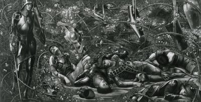 ブライヤー・ローズ・シリーズ」より「ブライヤー・ウッド 作： Edward Coley (after) Burne Jones
