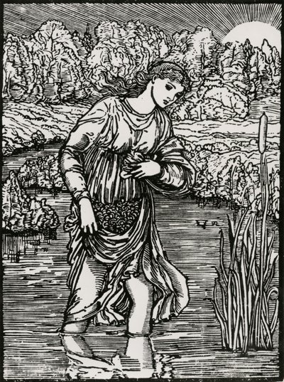 葦の仕事 作： Edward Coley (after) Burne Jones