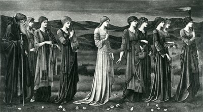 プシュケの結婚式 作： Edward Coley (after) Burne Jones