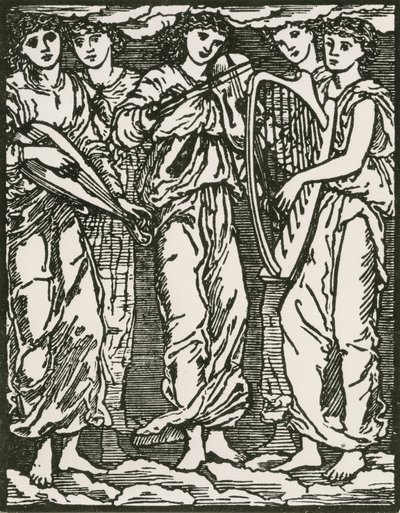 無題 作： Edward Coley (after) Burne Jones