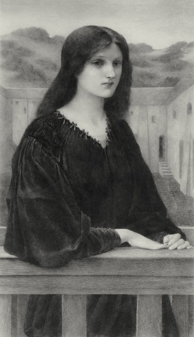 Vespertine Quies 作： Edward Coley (after) Burne Jones