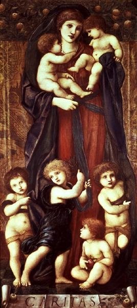チャリティー 作： Edward Coley Burne Jones