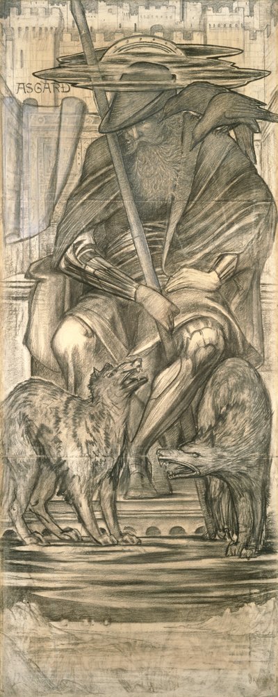 オーディン 作： Edward Burne Jones
