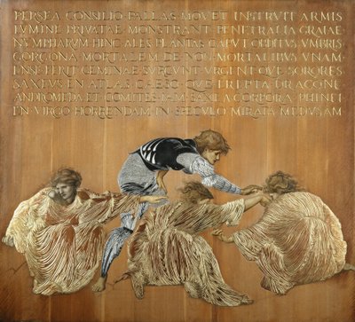 ペルセウスとグライアエ 作： Edward Coley Burne Jones
