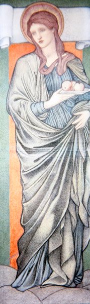 St.Dorothea 作： Edward Coley Burne Jones