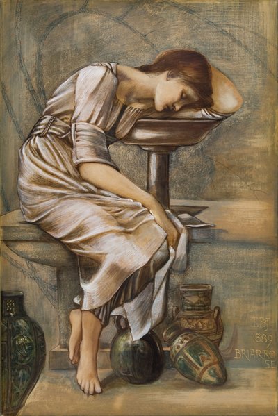 ブライヤーローズシリーズの研究 作： Edward Coley Burne Jones