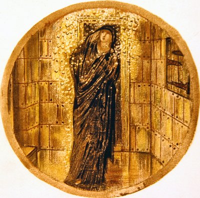 ザ・フラワー・ブックXVIII.ゴールデンシャワー 作： Edward Coley Burne Jones