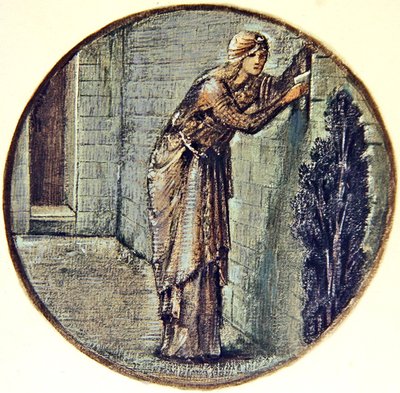 ザ・フラワー・ブックXXIV.ウォール・トライスト 作： Edward Coley Burne Jones