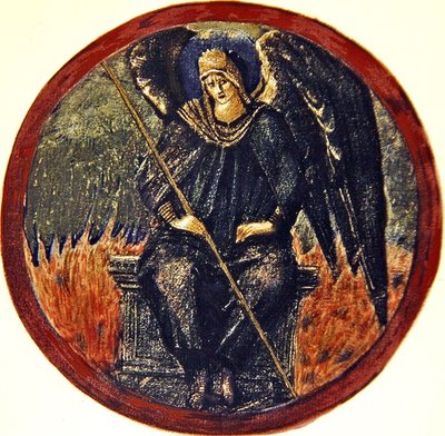 フラワーブック。XXVII.黒い大天使 作： Edward Coley Burne Jones