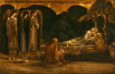 キングとシェパード 作： Edward Coley Burne Jones